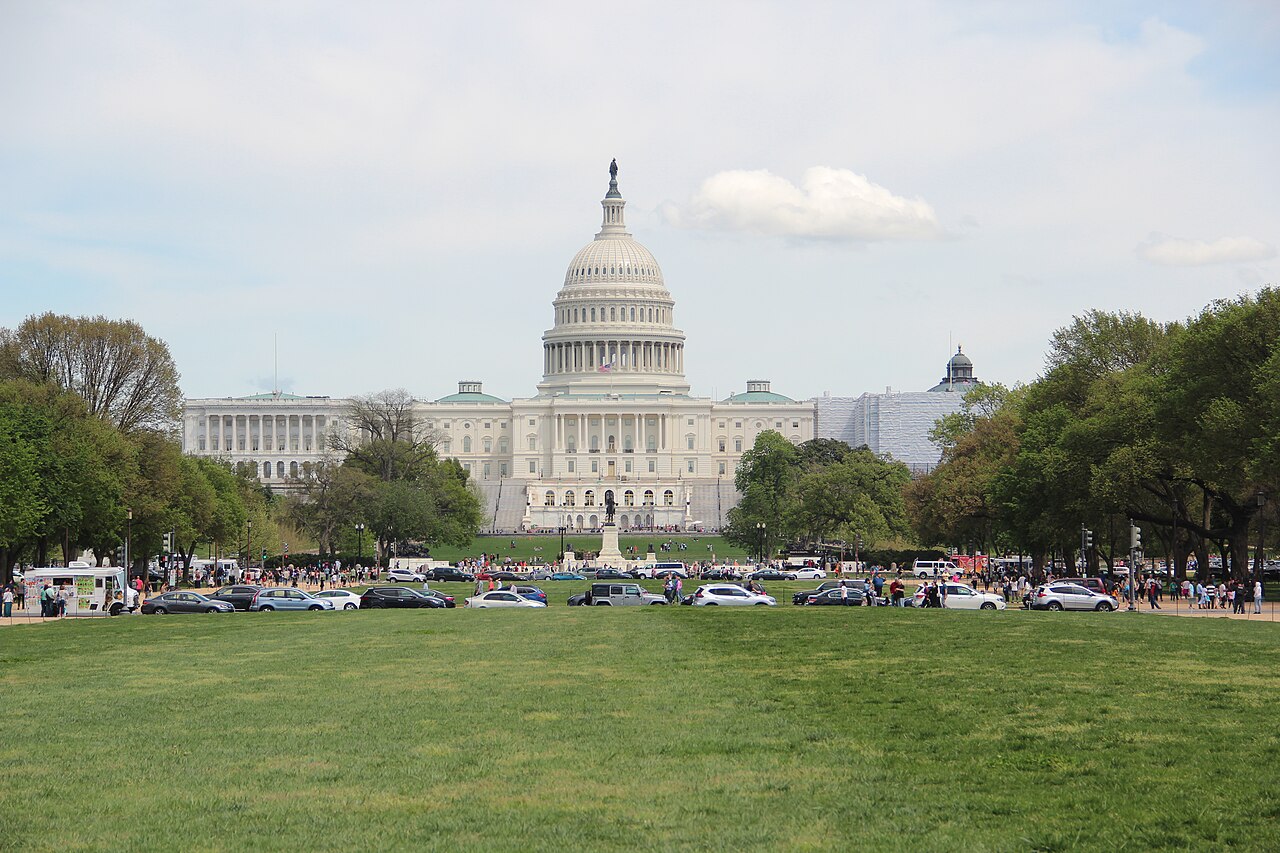 The US Capitol building in Washington, D.C.