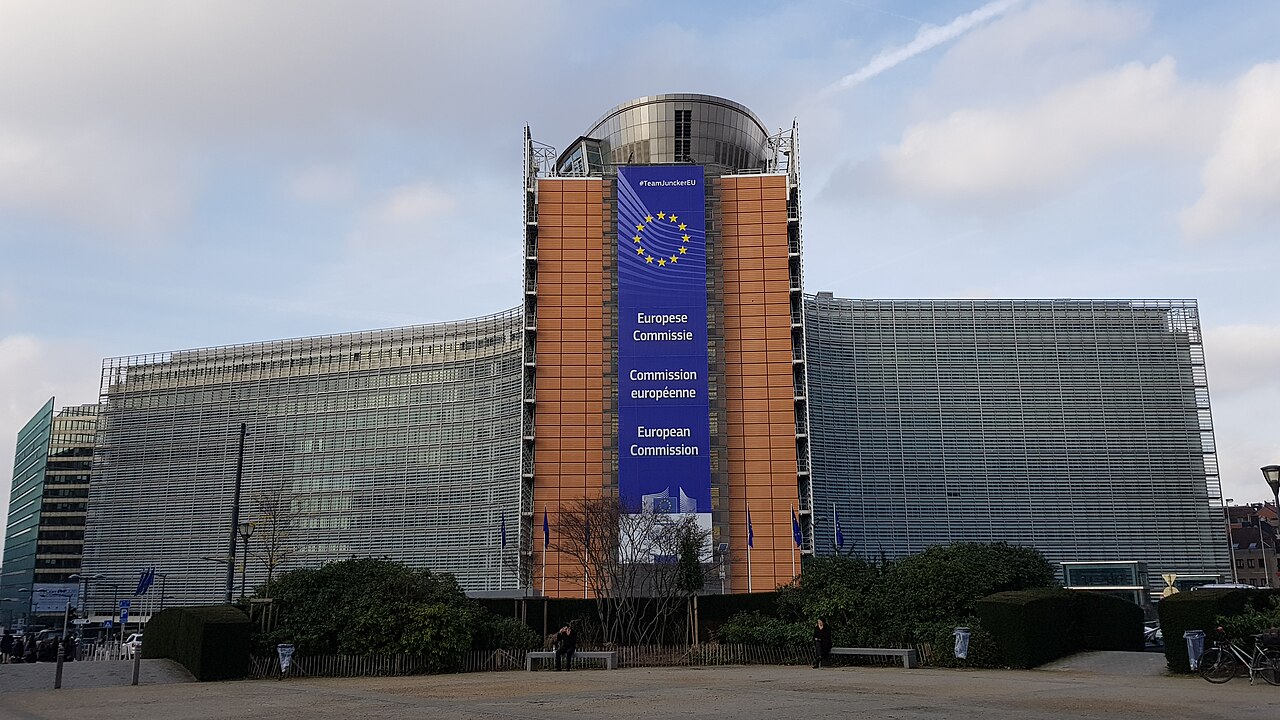The Berlaymont building in Brussels, headquarters of the European Commission